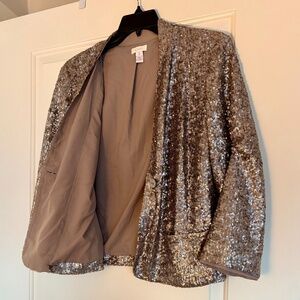 Sequin Jacket--Chico's Size 2